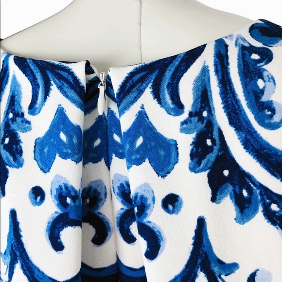 Ralph Lauren - Blue and White Dress - Picture 2 of 3